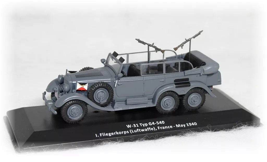 Mercedes G4 540 W 31 Luftwaffe France DeAgostini