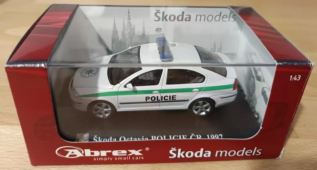 Škoda Octavia II Policie ČR = Soukromá sbírka PRODEJ Abrex