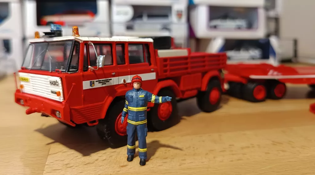 Tatra T813 TP Hasiči = Soukromá sbírka PRODEJ