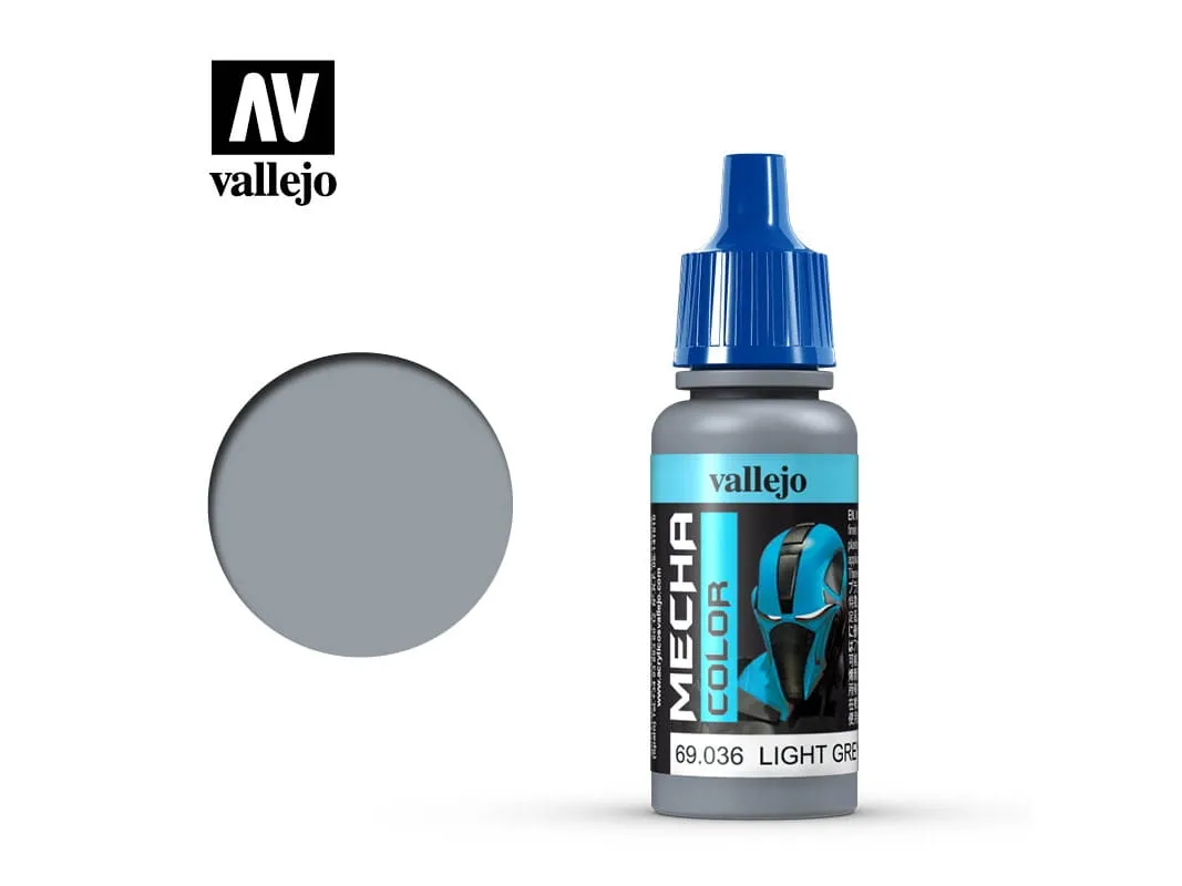 Barva Vallejo Mecha Color Light Grey - Světle šedá