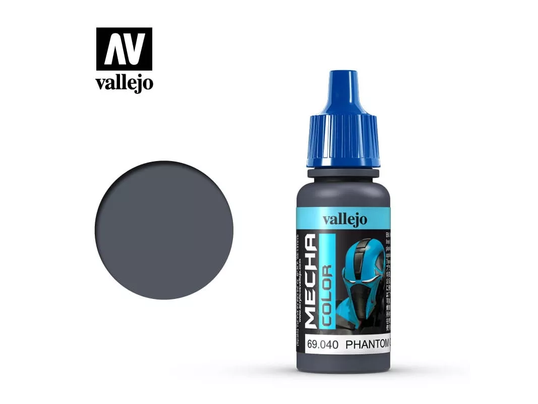 Barva Vallejo Mecha Color Phantom Grey - Přízračně šedá