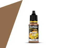 Barva Vallejo Model Air US Flat Brown - Oranžovo-hnědá