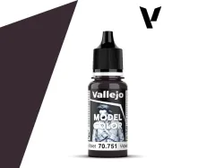 Barva Vallejo Model Color Black Violet - Temná fialová s černým podtónem