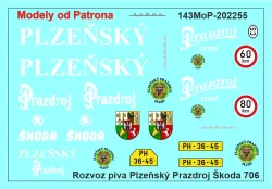 Rozvoz piva Plzeňský Prazdroj Škoda 706   var.2