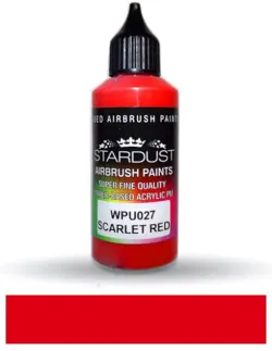 Stardust Airbrush PU 1K RC Art barva SCARLET RED - Šarlatová červená