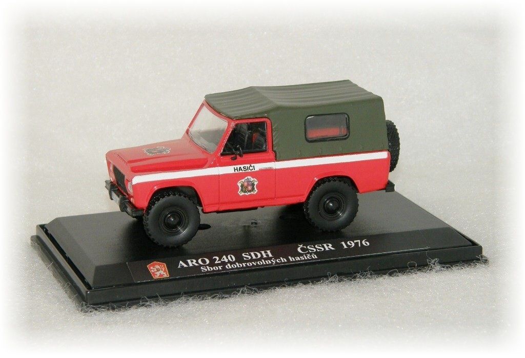 ARO 240 - sbor dobrovolných hasičů „1976” Modely od Patrona
