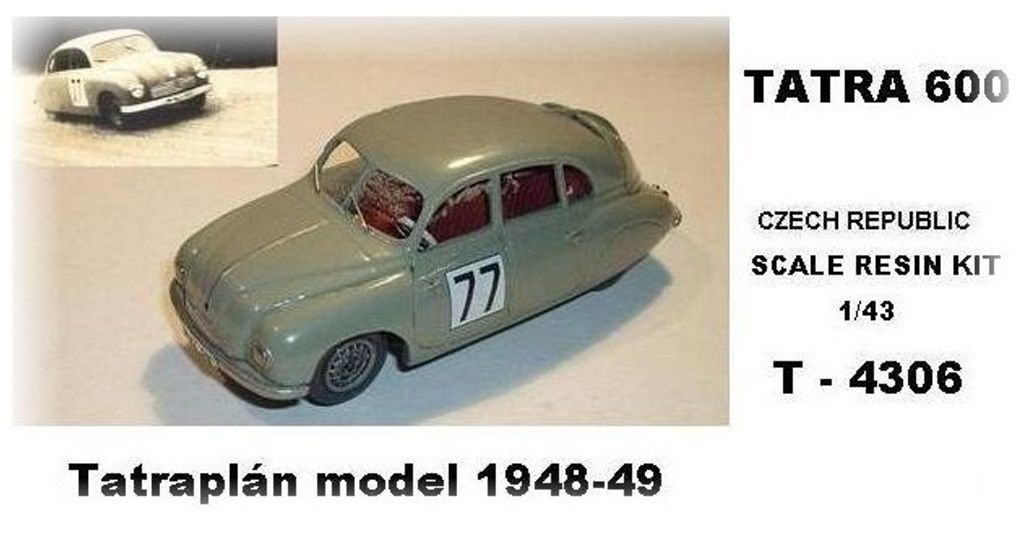 TATRA 600 Tatraplán Modely od Patrona