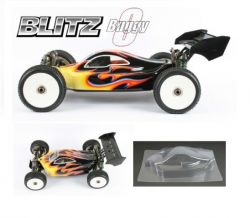 Karoserie BLITZ Buggy8 Fits Losi 1/8th 8ight (1.5mm)
