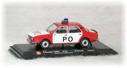 Škoda 105 S  Požární Ochrana  ČSSR