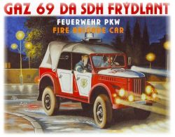 Gaz 69A  SDH Frýdlant  „1976”