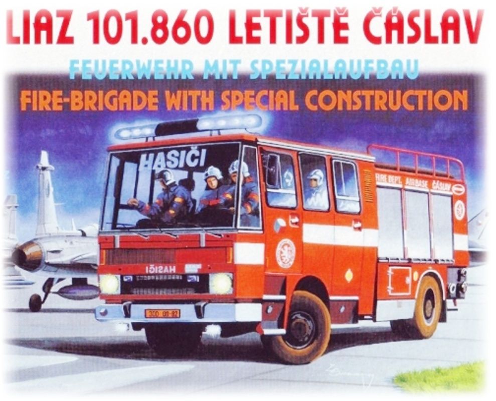 Liaz 101.860 CAS K25 - letiště Čáslav SDV