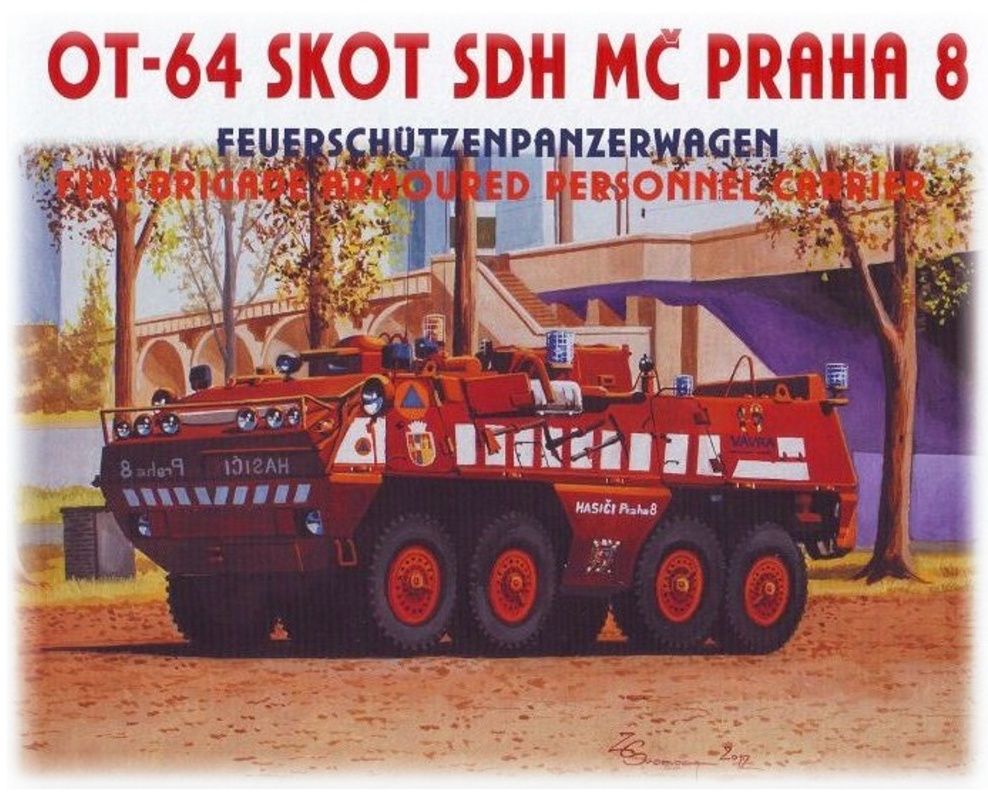 OT-64 Skot - SDH MČ Praha 8 SDV