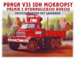 Praga V3S s hydraulickou rukou  Hasiči