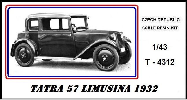 Tatra 57 limusína Modely od Patrona