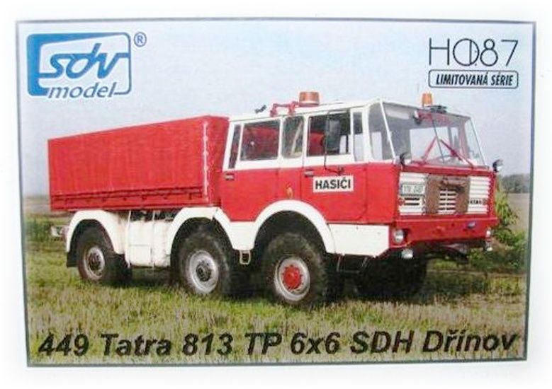 Tatra 813 6×6 TP SDH Dřínov SDV