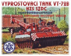 Vyprošťovací tank VT-72 HZS SŽDC